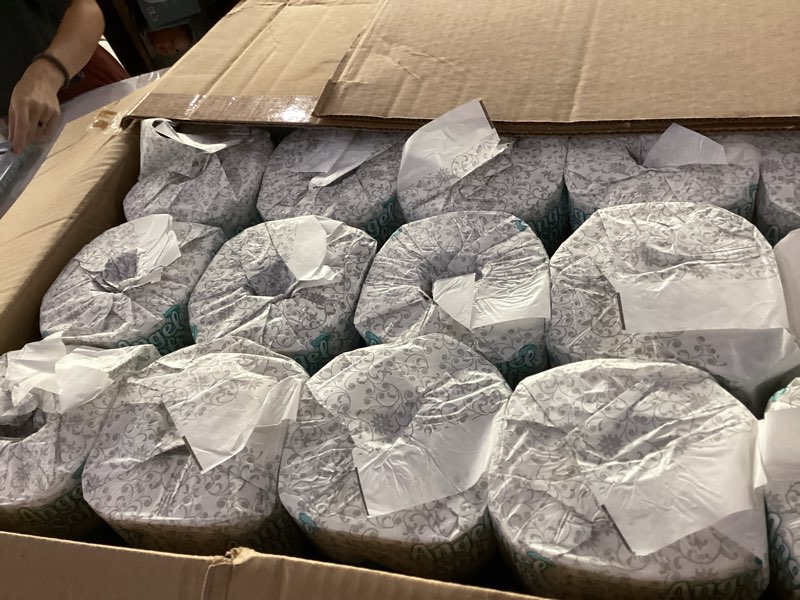 Condition photo showing Good Condition for angel soft professional series by georgia-pacific pro 2-ply embossed toilet paper, white, individually wrapped, 450 sheets per roll, 80 toilet tissue rolls per case, 16880 450 count (pack of 80)