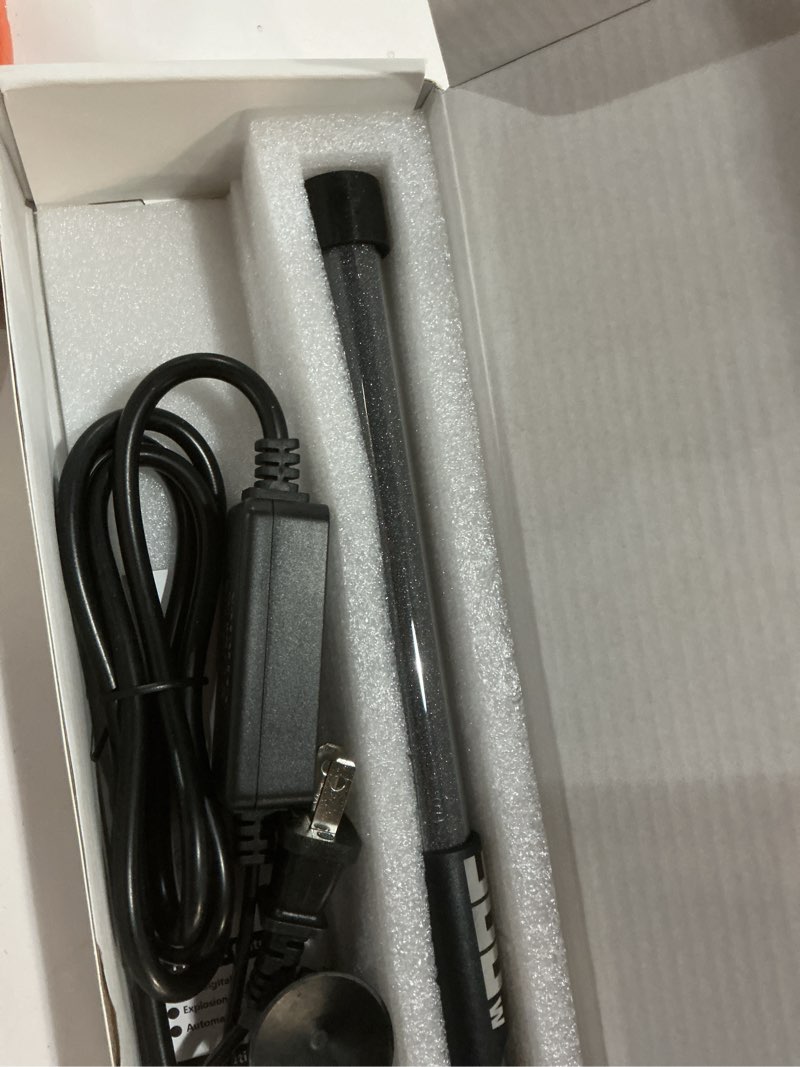 Condition photo showing Good Condition for Submersible Fish Tank Heater for Aquarium: 50W/100W/200W/300W/500W Betta Turtle Heaters with Adjstable Temperature Digital LED Controller - Overheating and Off-Water Protection for 40-60 Gallon