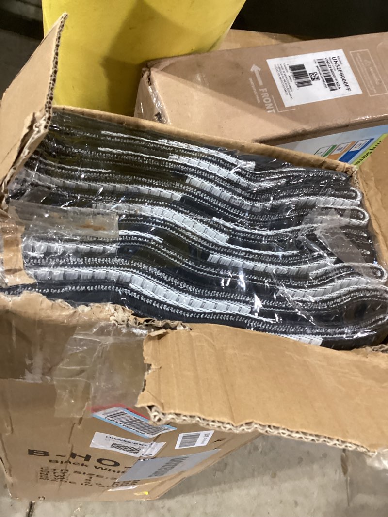 SAND MINE Waterproof Outdoor Rug 9x18 ft, Plastic Straw Rug, Modern Area Rug, Large Floor Mat, RV, P