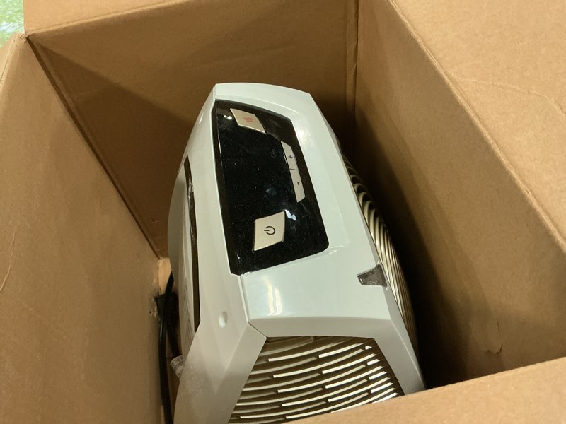 Condition photo showing As Is for Vornado AVH10 (2025) Space Heater for Home, Fan Only Option, Digital Display with Adjustable Thermostat, Advanced Safety Features, Auto Climate Control, Whole Room Electric Heater for Indoors, White AVH10 (2025 Model)