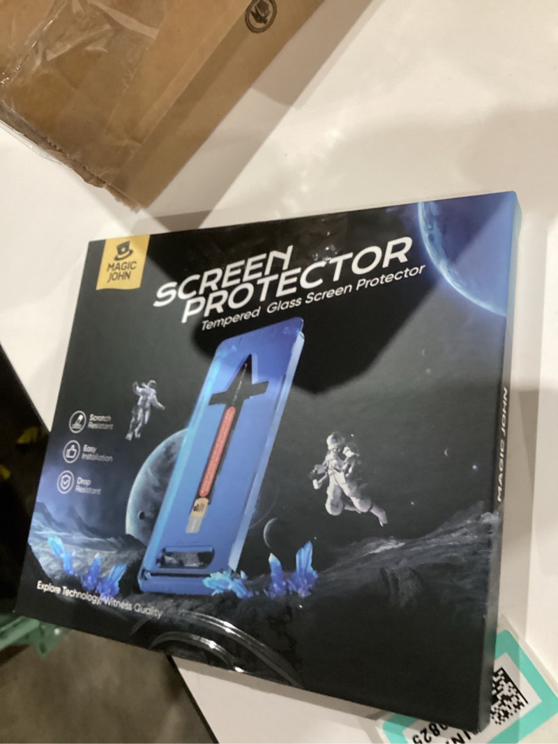 Condition photo showing New/Like New for MAGIC JOHN 2 Pack for iPhone 11 Pro/iPhone X/iPhone XS 5.8 inch Privacy Glass Screen Protector, Auto Dust-Elimination Installation, Bubble Free, Easy Installation