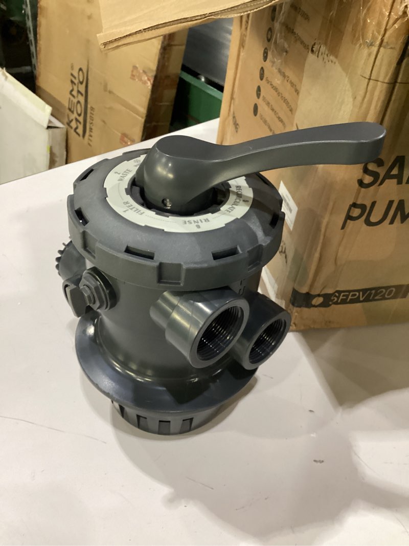 Condition photo showing New/Like New for aquastrong sand filter pump for above ground pool, 1/2 hp pool pump above ground 2500 gph for pools up to 9000gal, 12in pool sand filter with 6-way valve, improved circulation for crystal-clear pool 12in, up to 9000 gallons