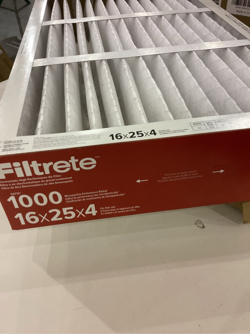 Filtrete 16x25x4 2Pack