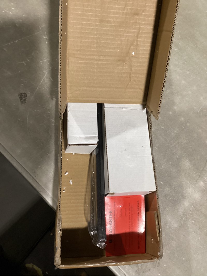 Condition photo showing New/Like New for easelife 88" bifold sliding barn door hardware track kit for 4 closet door,top mount roller,slide smoothly quietly,easy install,black,fit for four 21" wide bi-folding door (hardware only) 88" for 4 door (hardware only)