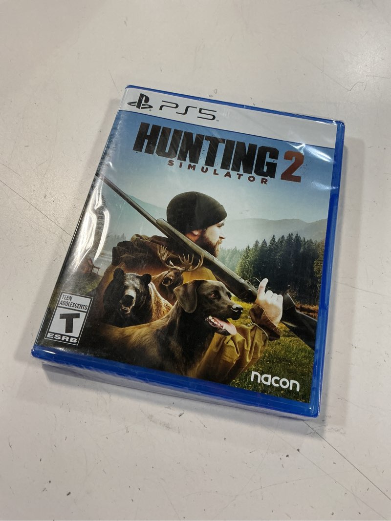 Condition photo showing New/Like New for hunting simulator 2 - playstation 5