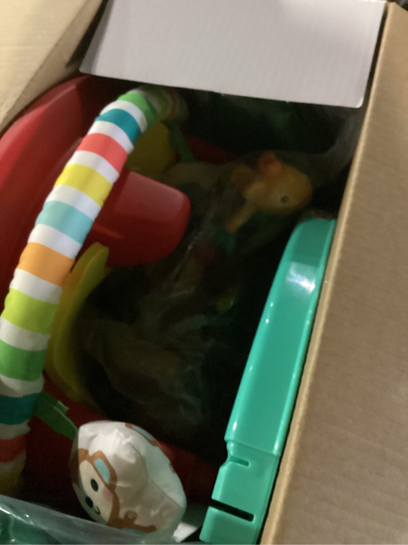 Condition photo showing New/Like New for Bright Starts 3-in-1 SuperSeat Playful Paradise, Baby Activity Seat with Toys, Snacking Tray, Booster Seat, BPA Free Tray, Unisex, 6 Months +