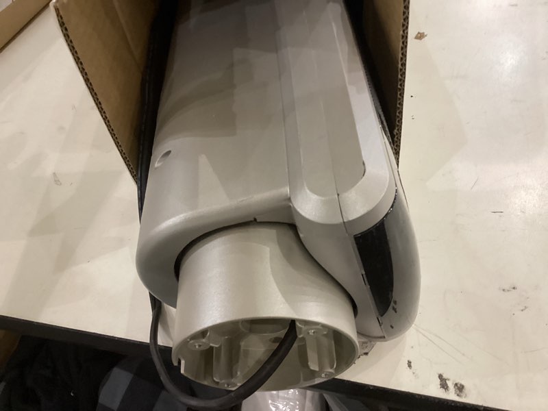 Condition photo showing As Is for Lasko - Oscillating Ceramic Tower Heater with Logic Center Remote Control - Gray/Black