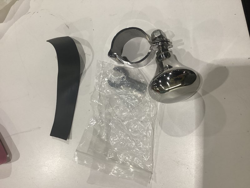 Condition photo showing Good Condition for aisi 316 stainless steel boat steering wheel knob, steering wheel maneuvering knob (big knob & large clamp) big knob (large clamp)