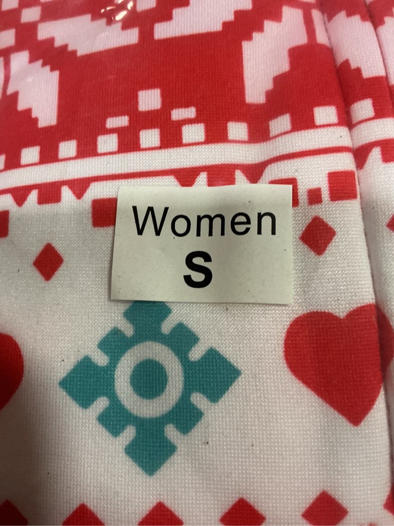 Condition photo showing New/Like New for ANGELGGH Family Matching Christmas Onesie Pajamas, Vacation Cute Printed One Piece Pajamas, Xmas Hooded Holiday Sleepwear Men Small Green Elf Hat