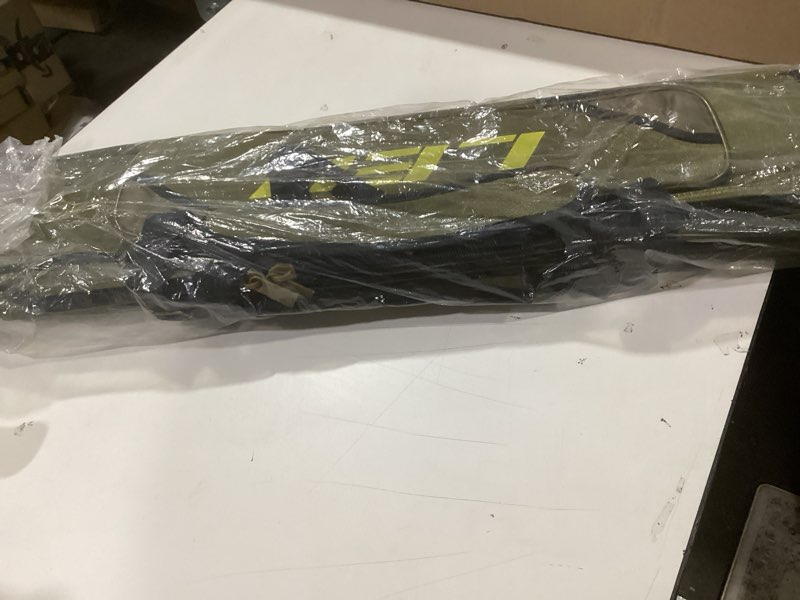 Condition photo showing Good Condition for Lixada Fishing Rod Case Potable Canvas Fishing Pole Tools Reel Storage Bag Durable Fishing Gear Tackle Carry Cases 3 Layer, 90cm