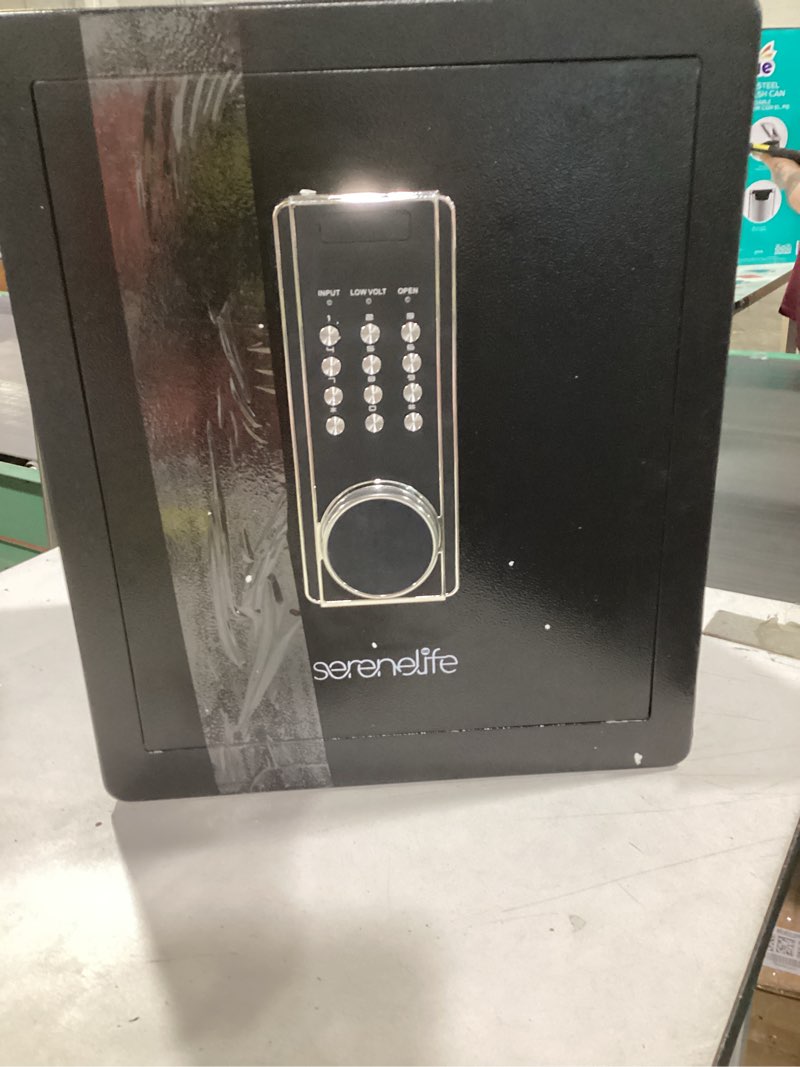 Condition photo showing New/Like New for SereneLife Electronic Large Digital Safe Box | 1.38 Cubic FT Durable Design, User-Friendly Keypad, A