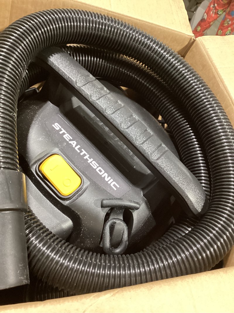Condition photo showing New/Like New for DEWALT 6 Gallon STEALTHSONIC Quiet Shop Vacuum Wet and Dry DXV06PL-QT, 4 Peak HP Shop Wet Dry Vac for Jobsite & Workshop