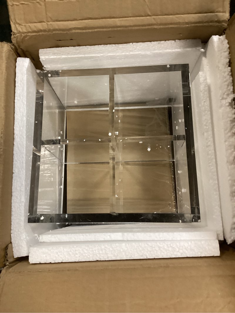 Condition photo showing Good Condition for MyGift Premium Clear Acrylic Umbrella Holder Rack, Freestanding Commercial Grade Hotel Style Stand for Long and Short Umbrellas Home Storage