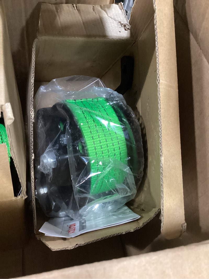 Condition photo showing Good Condition for kolvoii 1200 lbs boat trailer winch with strap, portable hand winch, 2-way ratchet 4:1 gear ratio for boat, trailer, marine and jet ski, 26ft strap, green 1200 lbs green