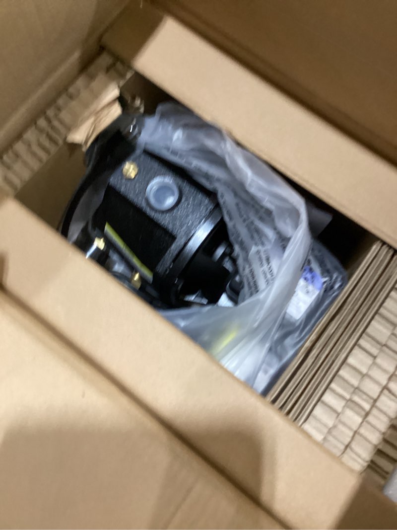 Condition photo showing Good Condition for acquaer shallow well jet pump,cast iron, well depth up to 25ft, 115v/230v dual voltage, automatic pressure switch black