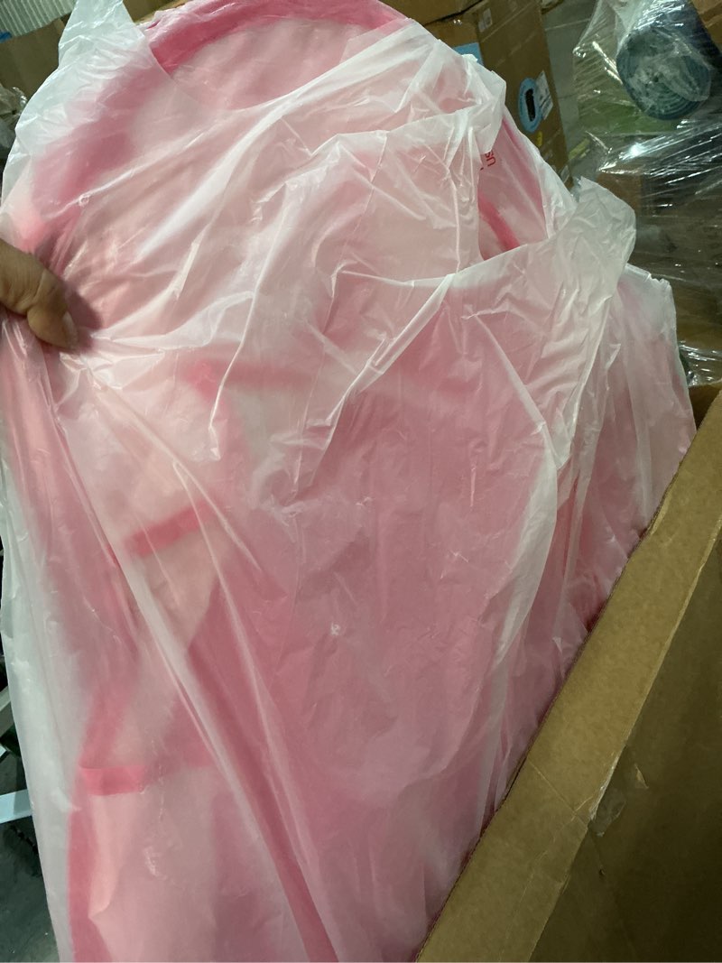 Condition photo showing As Is for pop up princess tent with star light, toys for 1 2 3 year old girl birthday gift, baby girl toys, ball pit for 12-18 months toddler gift, easy to pop up and assemble(pink)