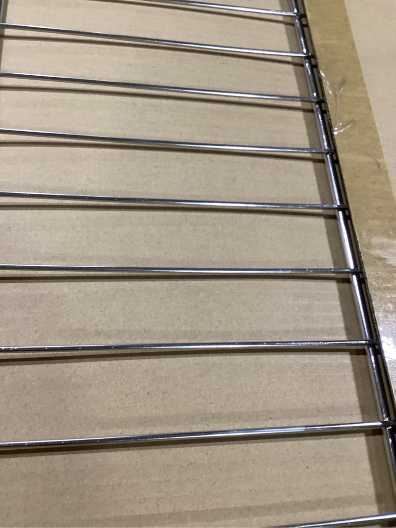 Condition photo showing Good Condition for upgraded wb48x20249 oven rack replacement parts for ge stove oven parts, 23.7" x 16" rack-flat for ge range oven parts 304 stainless steel oven wire rack hotpoint stove parts oven rack 1 pcs