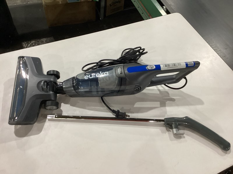 Condition photo showing Good Condition for Eureka Corded Stick Vacuum Cleaner for Home Pet Hair, Lightweight Stick Vacuum Cleaner with Powerful Suction for Carpet Tile and Hard Floor, Aqua Blue, 3-in-1 Handheld Vac NES100 3-in-1 Handheld Vac NES100  Blue… similar to stock photo *Not Tested*