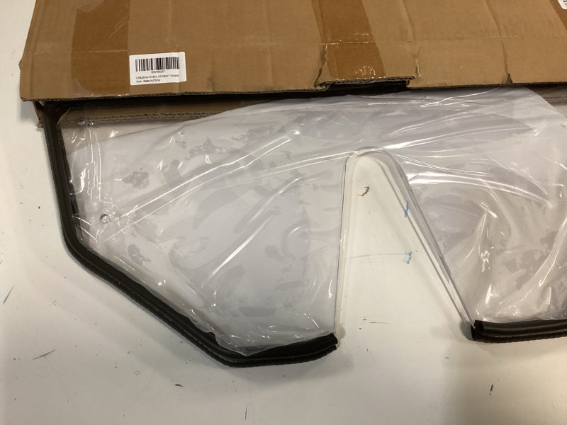 Condition photo showing As Is for Rear Windshield for Polaris Slingshot S R SL SLR LE, Clear Hard-coted Polycarbonate Rear Wind Deflector for 2015-2024 Polaris Slingshot S R SL SLR LE Accessories