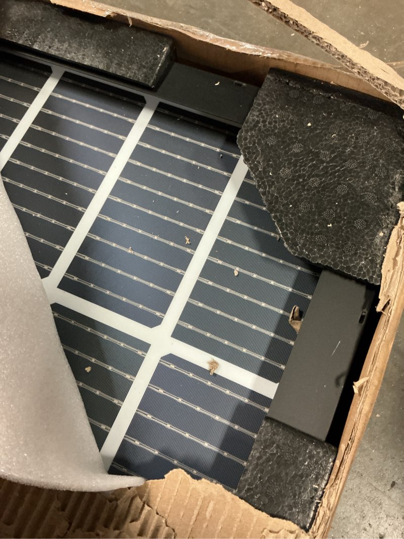 Condition photo showing Good Condition for renogy solar panels 640 watts 12v/24v 2pcs 320w bifacial solar panel monocrystalline on/off grid rigid over 400 watt solar panel 30% higher efficiency durable for homes roof rv boat camping black