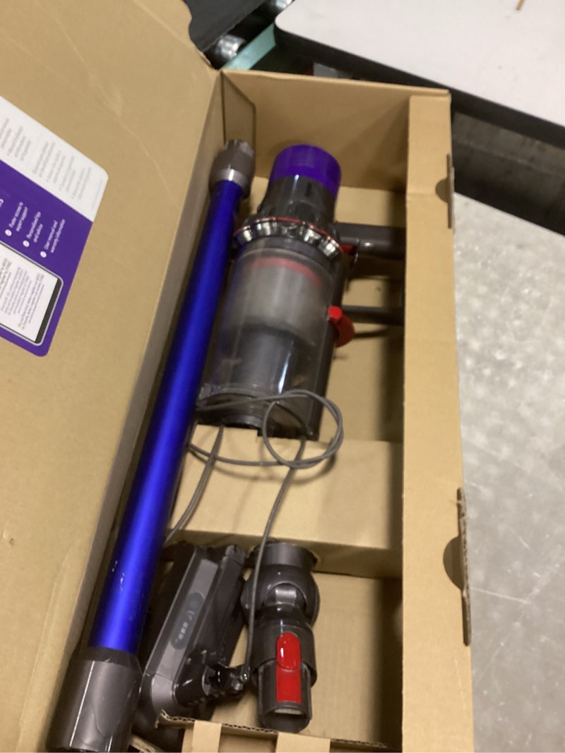 Condition photo showing As Is for Dyson V8 Plus Cordless Vacuum, Cleans Hard Floors and Carpets, Detangles, Converts to Handheld, 115AW, 2 Power Modes, Up to 40 Minutes¹
