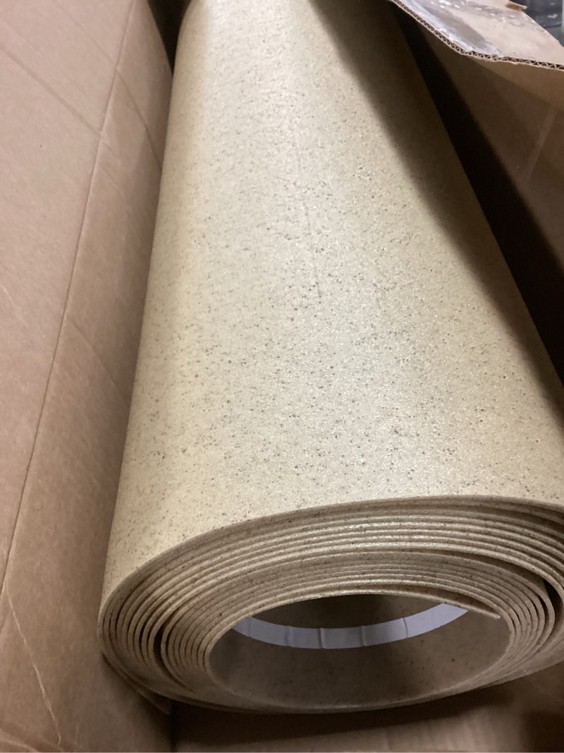 Condition photo showing Good Condition for Floor Underlayment - Floor Padding for Vinyl Flooring Roll, LVP Flooring, Hardwood Flooring, Insulation Roll for Flooring Planks - 100Sq Ft 100 Sq. Ft