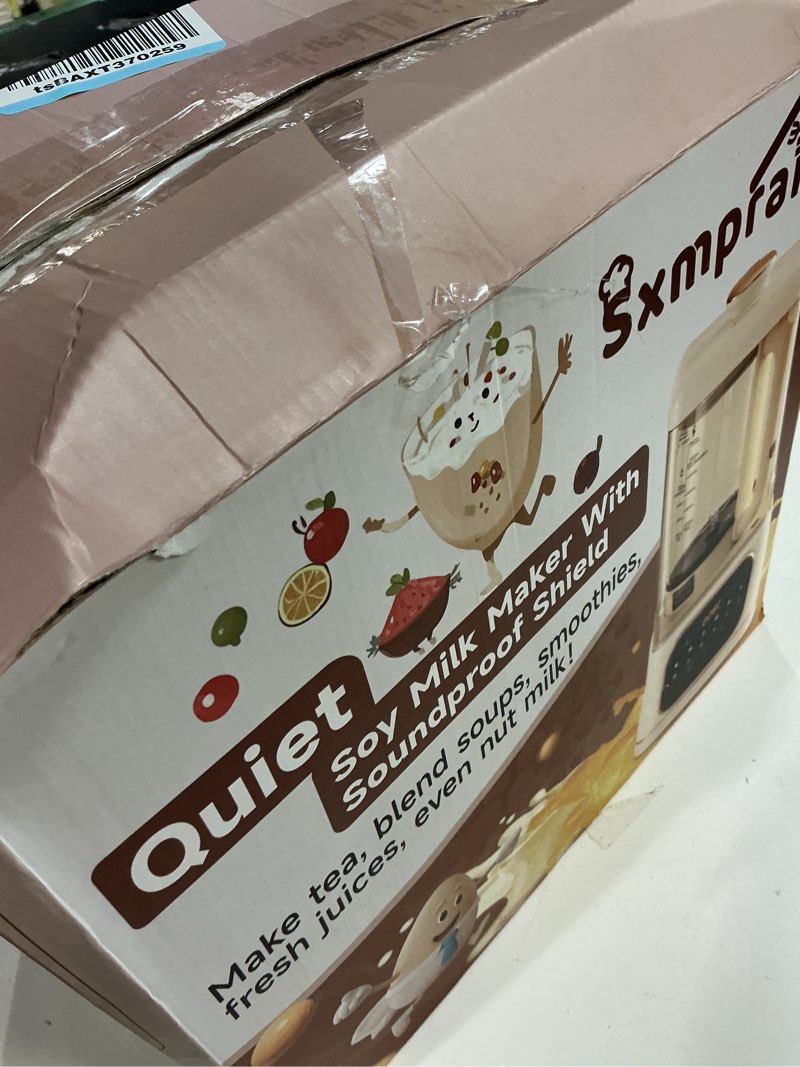 Condition photo showing Good Condition for 13-IN-1 Multifunctional Ultra Silent Cooking Blender with Soundproof Shield | 60oz | 24H Preset & Kee Warm for 6 Hours| Makes Smoothie, Soy Almond Milk, Juice, Soup, Porridge, Boil, Tea, Jam etc