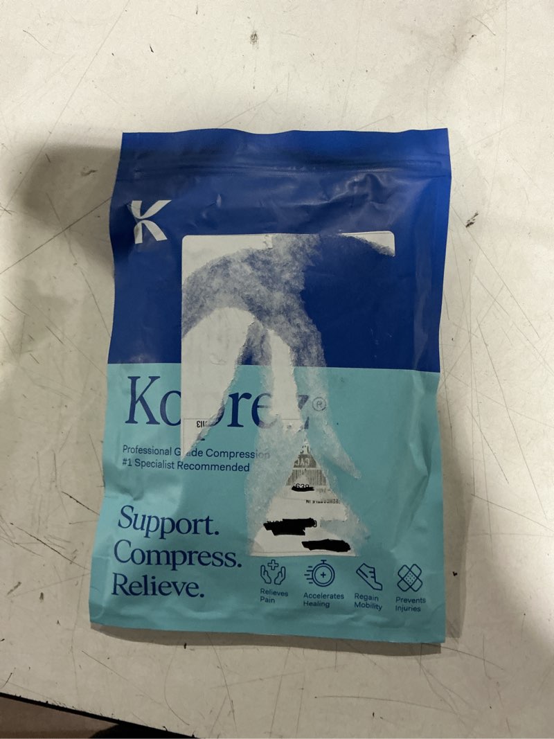 Condition photo showing New/Like New for koprez plantar fasciitis sleeve - plantar fasciitis relief, plantar fasciitis socks, ankle compression sleeve, ankle support for women, plantar fasciitis brace, ankle sleeve, ankle support men x-large black 1