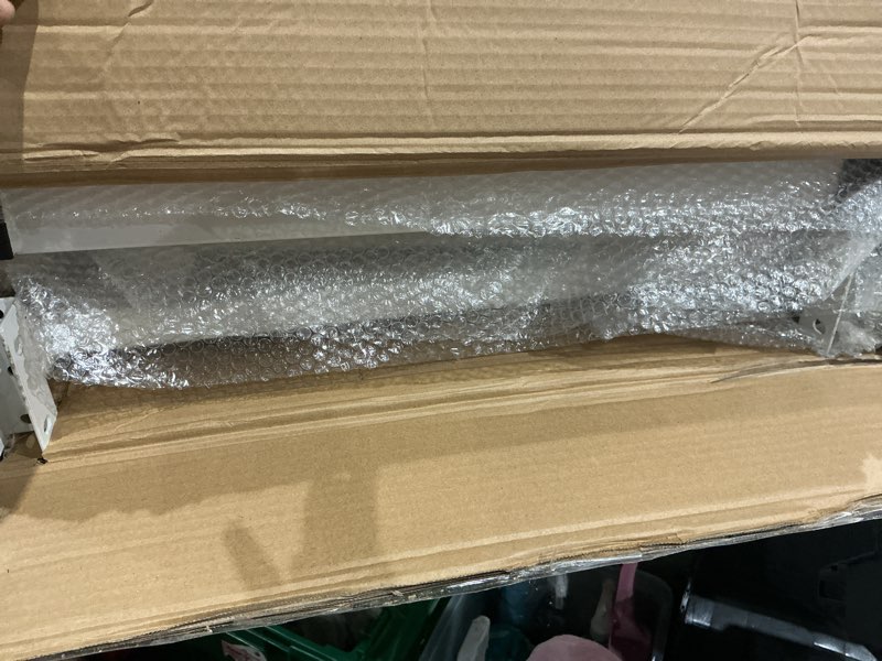 Condition photo showing Good Condition for trapeze bar for bed mobility, heavy duty pull up assist bar with floor stand, 5ft-7ft height adjustable trapeze bar, medical patient mover for care facilities, white fixed feet