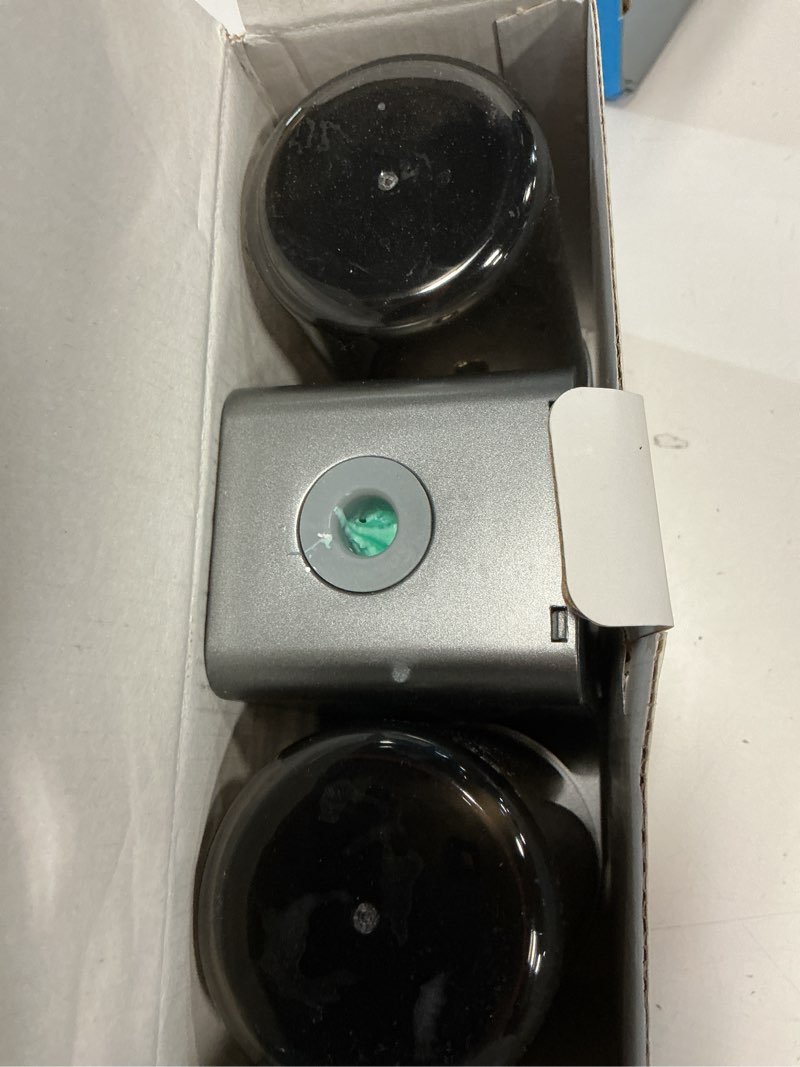 Condition photo showing As Is for Toothbrush Holders for Bathrooms with Air-Drying, Toothbrush Sanitizer Holder with Smart Countdown LED Screen, 2 Cups Electric Toothbrush Holders Wall Mounted with Toothpaste Dispenser