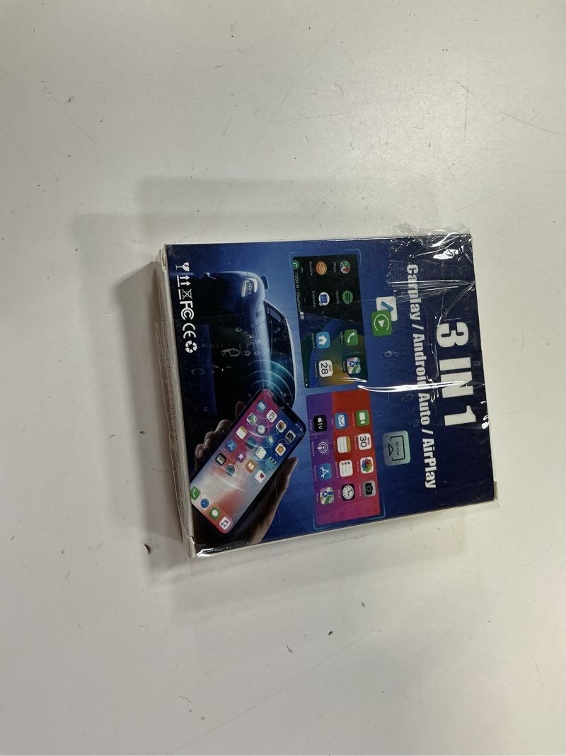 Condition photo showing Good Condition for wireless carplay adapter 3 in 1 2026 updated screen mirroring device for iphone usb cars with blueto