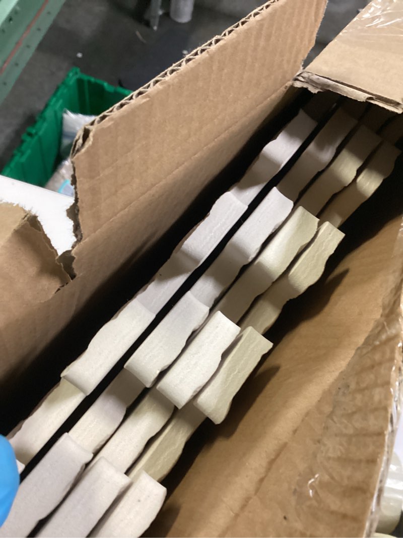 Condition photo showing As Is for ProsourceFit Puzzle Exercise Mat ½ in, EVA Interlocking Foam Floor Tiles for Home Gym, Mat for Home Workout Equipment, Floor Padding for Kids, Cream, 24 in x 24 in x ½ in, 24 Sq Ft - 6 Tiles Beige 6 Pack (24 SQ FT)