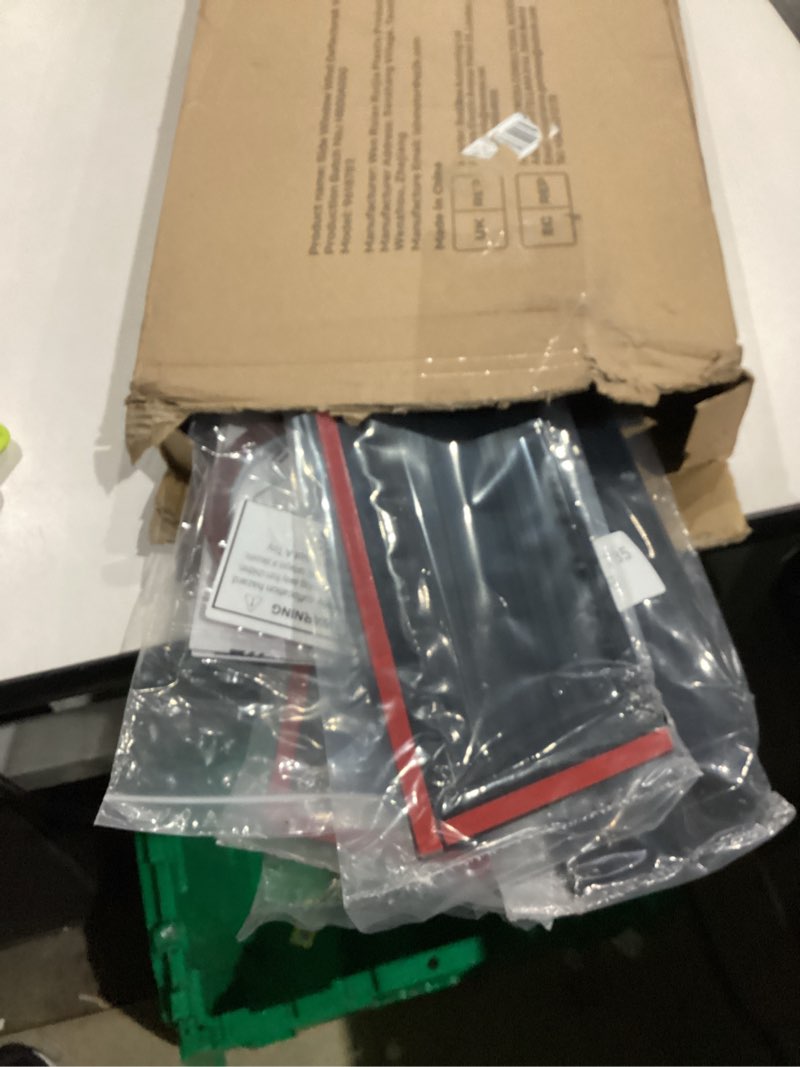 rain guards compatible with 2024-2025 toyota land cruiser lc250 gdj250 trj250, tape-on extra durable