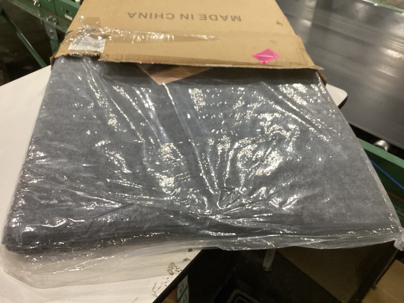 Condition photo showing New/Like New for veken non slip cushioned rug pad gripper 9 x 12 ft, felt and silicone backing, 1/8 inch thick carpet liner for hardwood floors and finishes, under area rugs anti skid mat, keep rugs safe and in place 9' x 12' (rectangular) 1/8" thick