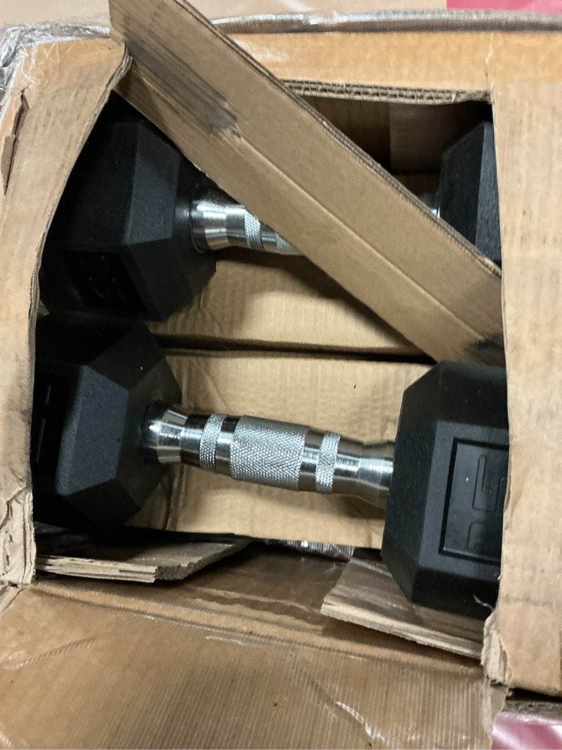 Condition photo showing New/Like New for CAP Barbell Coated Dumbbell Set | 10 (2) 15(2) lbs Multiple Options