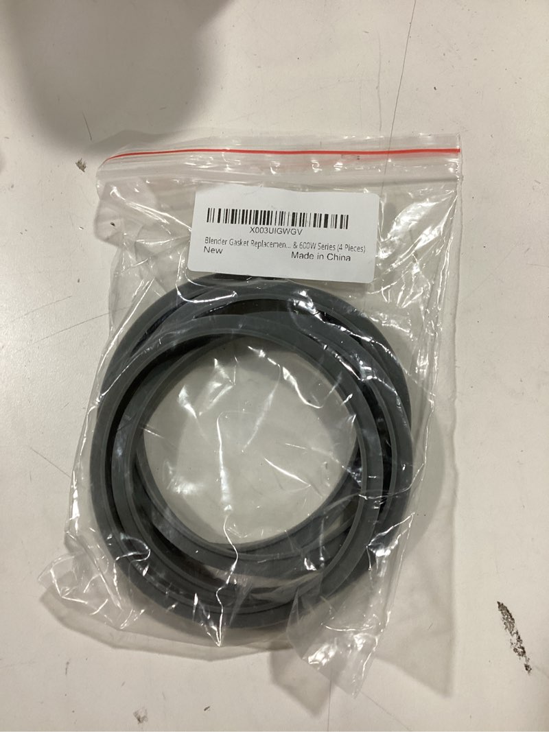 Condition photo showing As Is for Blender Gasket Replacement Parts, Rubber Ring Seal Rings Blender Accessories for Nutribullet Blender 900W & 600W Series (4 Pieces)