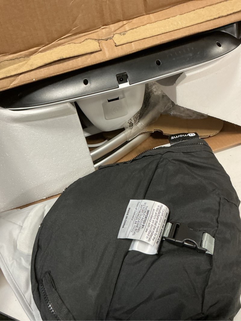 Condition photo showing As Is for 4moms MamaRoo Multi-Motion Baby Swing, Bluetooth Enabled with 5 Unique Motions, Grey