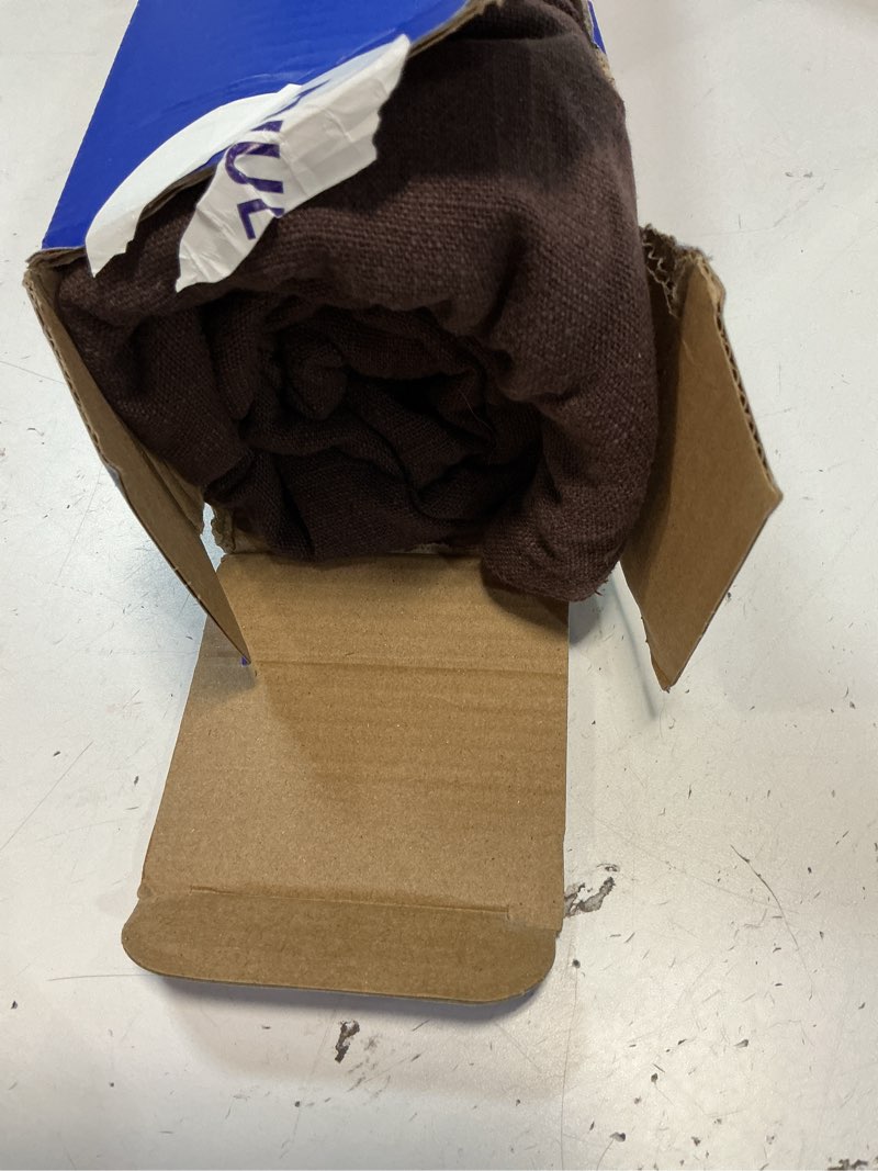 Condition photo showing Good Condition for MIULEE Decorative Linen Euro Sham Pillow Covers 26x26 Dark Brown Boho Farmhouse ?Neutral Winter Couch Throw Pillows for Bed Pack of 2 Accent Modern Pillowcase Sofa Livingroom Home Decor 26" x 26" (Pack of 2) Dark Brown