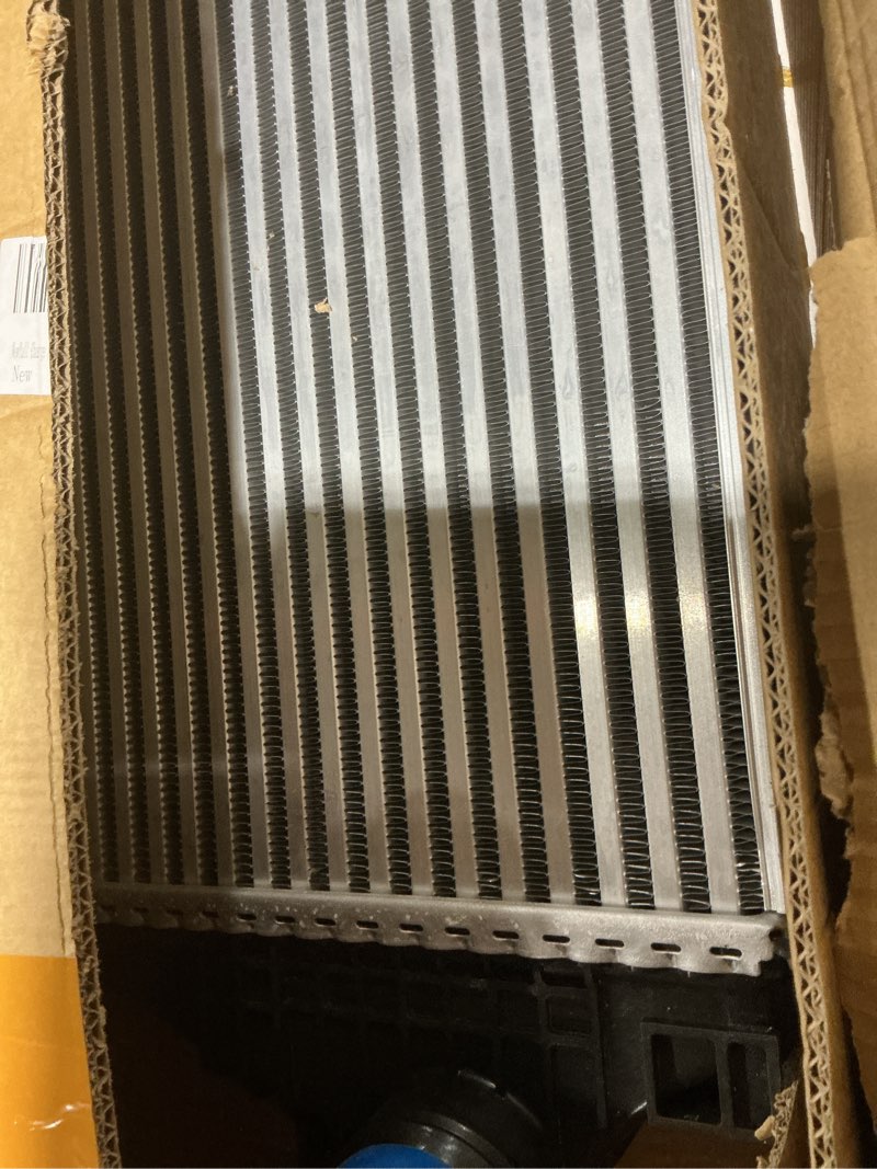 Condition photo showing Good Condition for JSD E560 Charge Air cooler Intercooler Compatible with 2016 2017 2018-2021 Chevy Malibu 1.5T With Sensor Hole 23336337