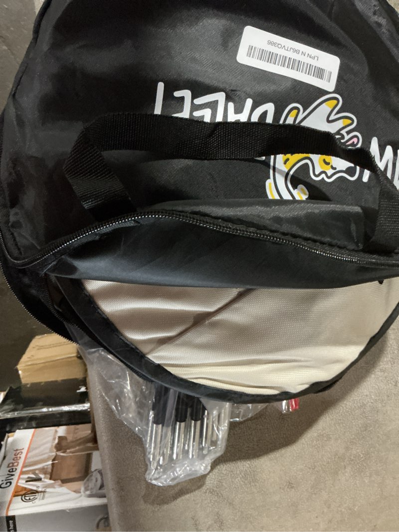 Condition photo showing Good Condition for Foldable Pet Kitten Playpen, Upgrade Waterproof Portable Cat Dog Playpen Kennel Tent for Small Dog Cat, Retractable Shade Cover, Indoor Outdoor Use for Small Pet, Brown Brown 03 Medium(32''×24''×21.5'')