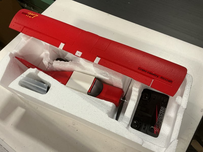 Condition photo showing Good Condition for QIDI-560 M7 Off-Road Aircraft 3D RC Plane One-Key Hanging Stunt Fixed Wing with Wind Resistant Flight Control for Beginner and Experienced Ready to Fly RTF(Red) 560-red