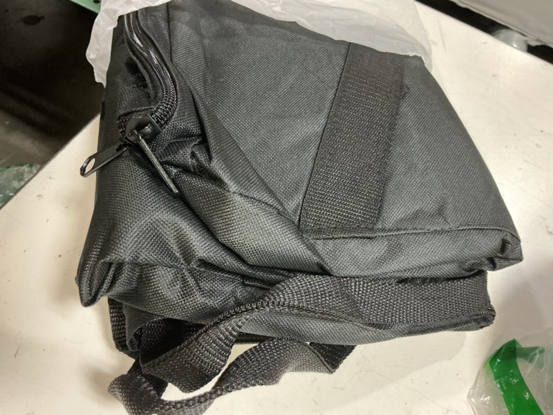 Condition photo showing Good Condition for griddle storage bag for weber spirit 300 series & genesis 300 series griddles, full-size storage carry bag with durable handles & thickened bottom, flat top griddles cover for weber-griddle insert 26.5" x 2" x 19"