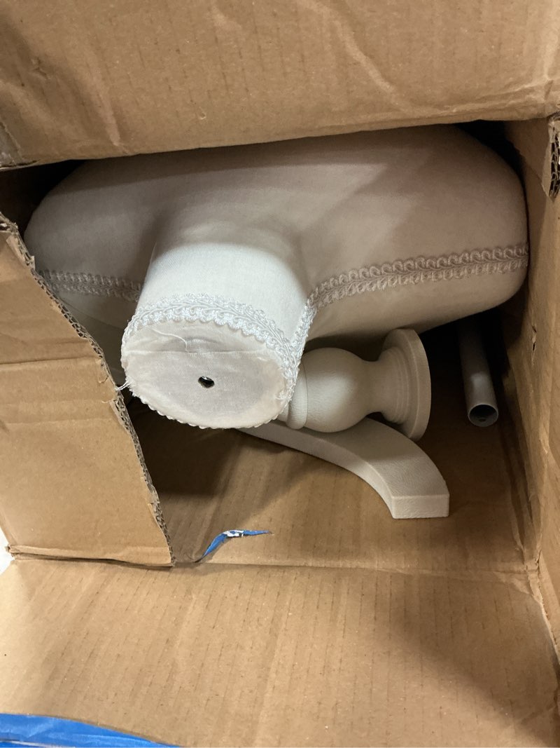 Condition photo showing Good Condition for fdw mannequin manikin 60"-67"height adjustable female dress model display torso body tripod stand clothing forms (white) one size