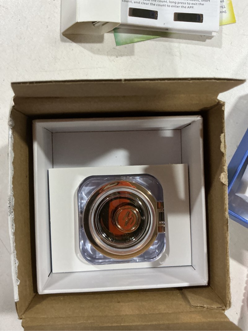 unijethro smart ring for women & men with display, health ring with heart rate, sleep monitor, ip68 