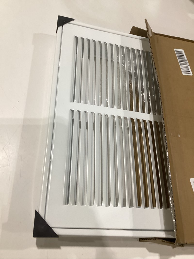 Condition photo showing Good Condition for return air grille 14x14,air return vent cover for ceiling and wall,steel hvac a/c vent cover grill fits duct opening 14"w x 14"h,holds 1" thick ac filter for 14''w×14''h-duct opening