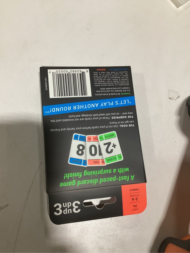 Condition photo showing New/Like New for Ok2Win 3UP 3DOWN Card Game - Fast-Paced Easy-to-Learn Family Fun for Ages 7+