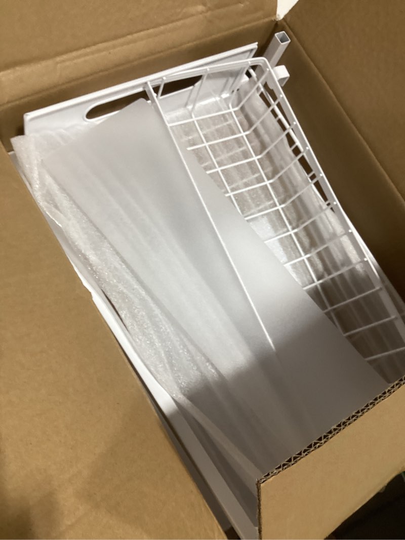 Condition photo showing Good Condition for REALINN Under Sink Organizer, Pull Out Cabinet Organizer 2 Tier Slide Out Sink Shelf Cabinet Storage Shelves, Under Sink Storage for Kitchen Bathroom Cabinet, White, 1 Pack White 1 Pack