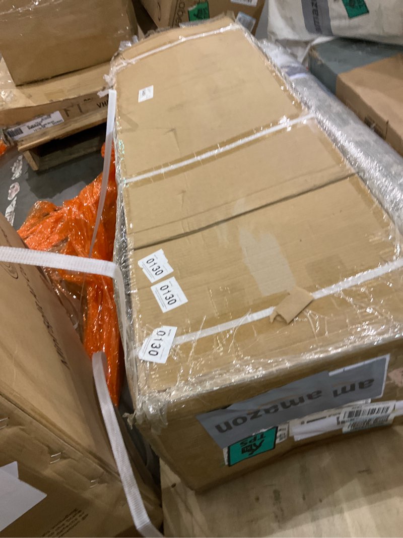 Condition photo showing As Is for VEVOR Walk-in Tunnel Greenhouse, 19.4x9.7x7.4 ft Hoop House Greenhouse Tunnel, Plant Hot House with Galvanized Steel Frame, Green PE Cover, Swing Door and 12 Roll-up Windows for Outdoor Green 19.4x9.7x7.4 ft