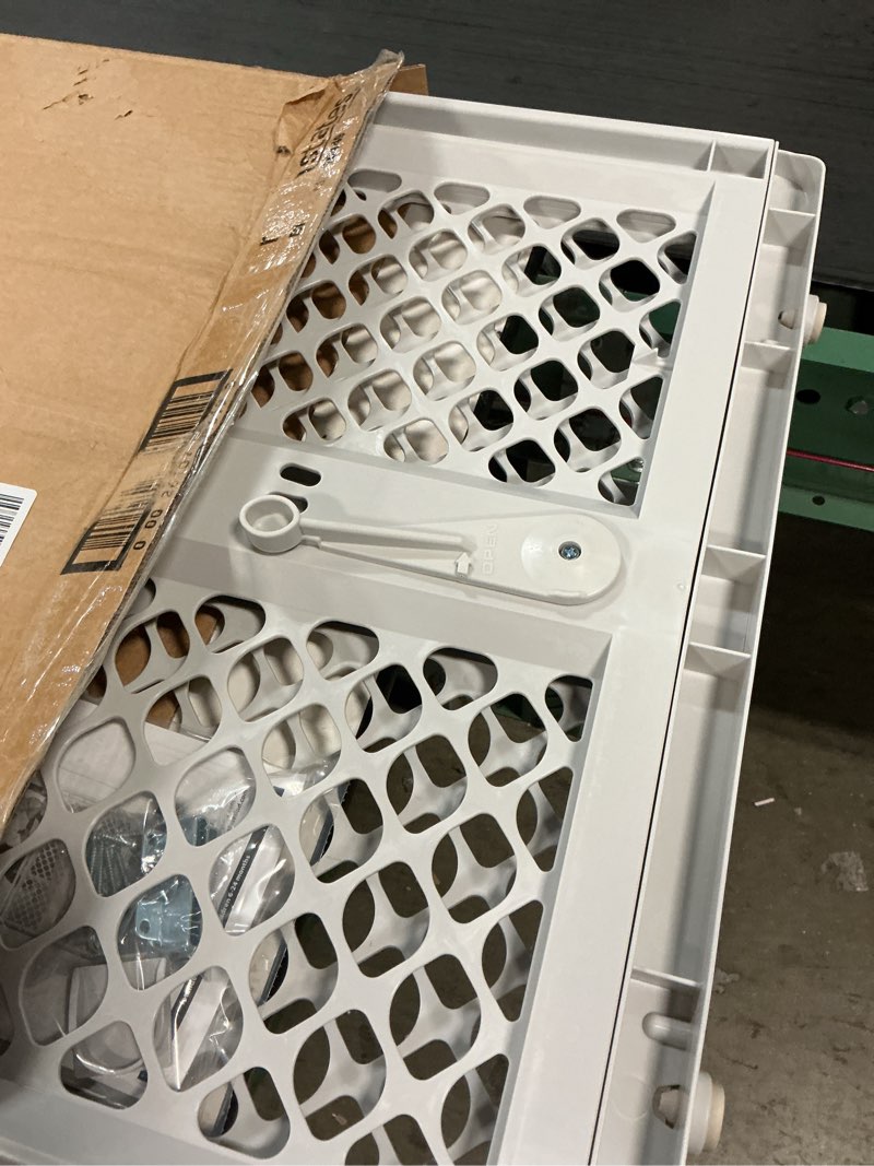 Condition photo showing New/Like New for toddleroo by north states supergate classic gray easy use baby gate  26  - 42