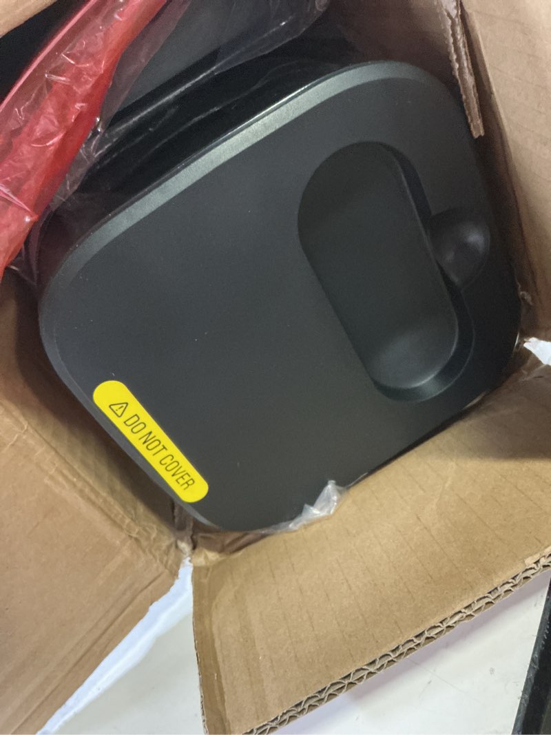 Condition photo showing Good Condition for space heater for indoor use large room, 1500w portable office heater, 120° oscillation, ptc ceramic with thermostat and remote, 12h timer, 3 modes, fast safety heat for home bedroom black
